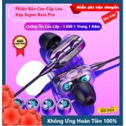 [Bản Nâng Cấp] Tai Nghe Chống Ồn Cao Cấp WJHH Super Bass 2021 Thế Hệ Mới Siêu Cao Cấp, Loa kép, Tai Phone Có Dây
